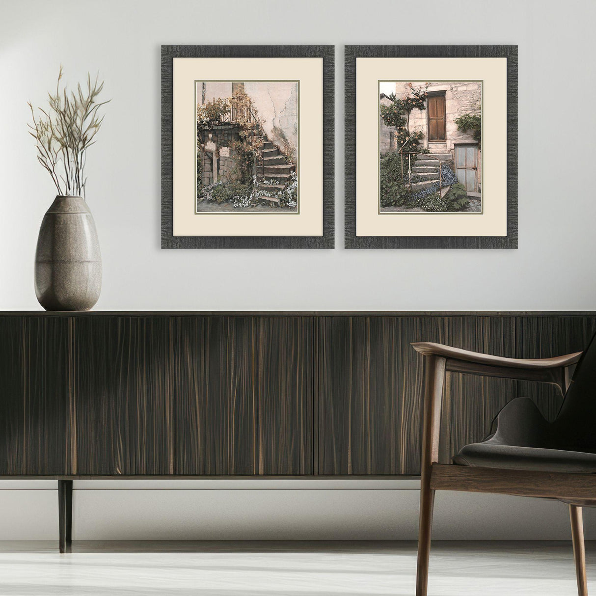 Paragon Porte S/2 Gray 21 X 18 X 2 Wall Art
