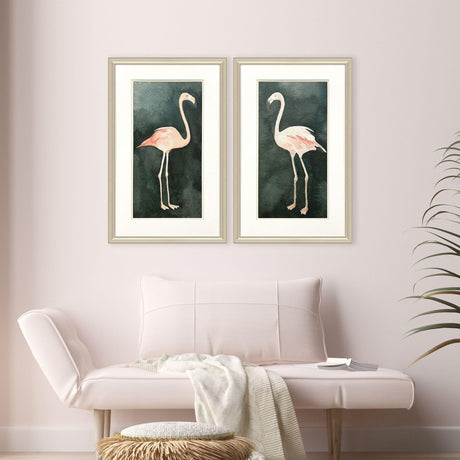 Paragon Forest Flamingo S/2 Pink 32 X 20 X 1 Wall Art