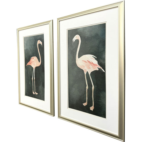 Paragon Forest Flamingo S/2 Pink 32 X 20 X 1 Wall Art