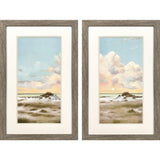 Paragon Land and Sea S/2 Blue 33 X 21 X 2 Wall Art