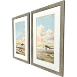 Paragon Land and Sea S/2 Blue 33 X 21 X 2 Wall Art