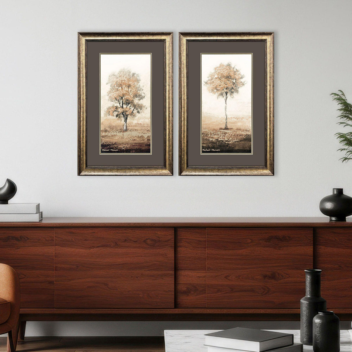 Paragon Way of Nature S/2 Brown 34 X 22 X 2 Wall Art