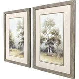 Paragon Forest Walk S/2 Green 33 X 21 X 2 Wall Art