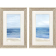 Paragon Beach Landscape S/2 Blue 34 X 22 X 2 Wall Art
