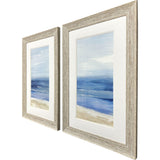 Paragon Beach Landscape S/2 Blue 34 X 22 X 2 Wall Art