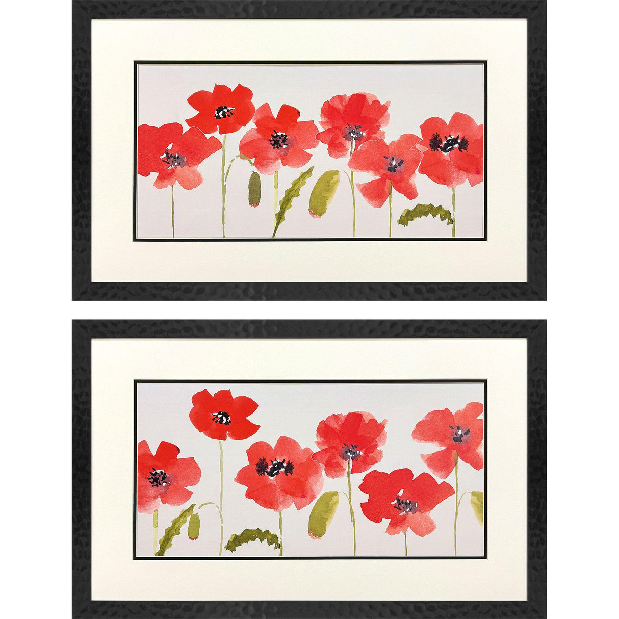 Paragon Anemone Study S/2 Red 20 X 32 X 1 Wall Art