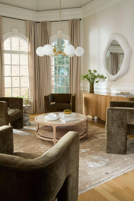 Surya Aerin AERI-001 50"H x 48"W x 3"D Mirror