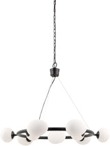 Surya Buyo BUY-001 33"L x 33"W x 25"H Ceiling Light