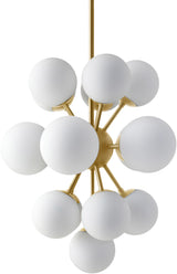 Surya Liora LIO-002 20"L x 20"W x 16"H Ceiling Light