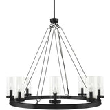Surya Motovun MTV-004 35"L x 35"W x 32"H Ceiling Light