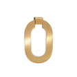 Worlds Away Oval Ring Hardware In Satin Brass