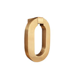 Worlds Away Oval Ring Hardware In Satin Brass