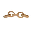 Worlds Away Round Natural Rattan Decorative Chain