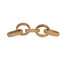 Worlds Away Round Natural Rattan Decorative Chain
