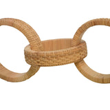 Worlds Away Round Natural Rattan Decorative Chain
