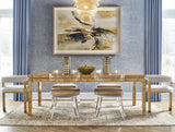 Worlds Away Decorative Bowl With Organic Open Design In Textured Brass Finish