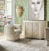 Worlds Away Four-Tiered Wall Sconce In Natural Rattan