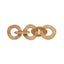 Worlds Away Square Natural Rattan Decorative Chain