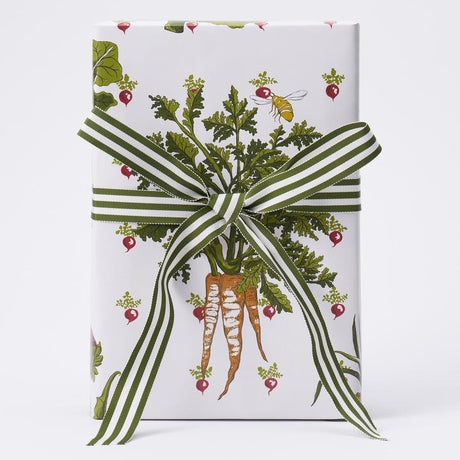Schumacher Multi 37" x 24" Green Grocer Wrapping Paper
