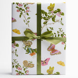 Schumacher Blush 37" x 24" Baudin Butterfly Wrapping Paper