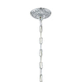 Crystorama Traditional Crystal 5 Light Swarovski Strass Crystal Polished Chrome Chandelier