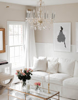 Crystorama Traditional Crystal 8 Light Hand Cut Crystal Polished Brass Chandelier