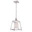 Crystorama Libby Langdon Sylvan 1 Light Polished Nickel Mini Pendant