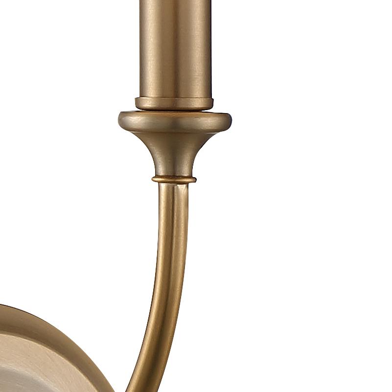 Crystorama Libby Langdon Sylvan 1 Light Vibrant Gold Sconce