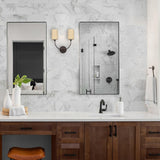 Crystorama Libby Langdon Sylvan 2 Light Dark Bronze Sconce