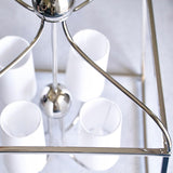 Crystorama Libby Langdon Sylvan 4 Light Polished Nickel Lantern Chandelier