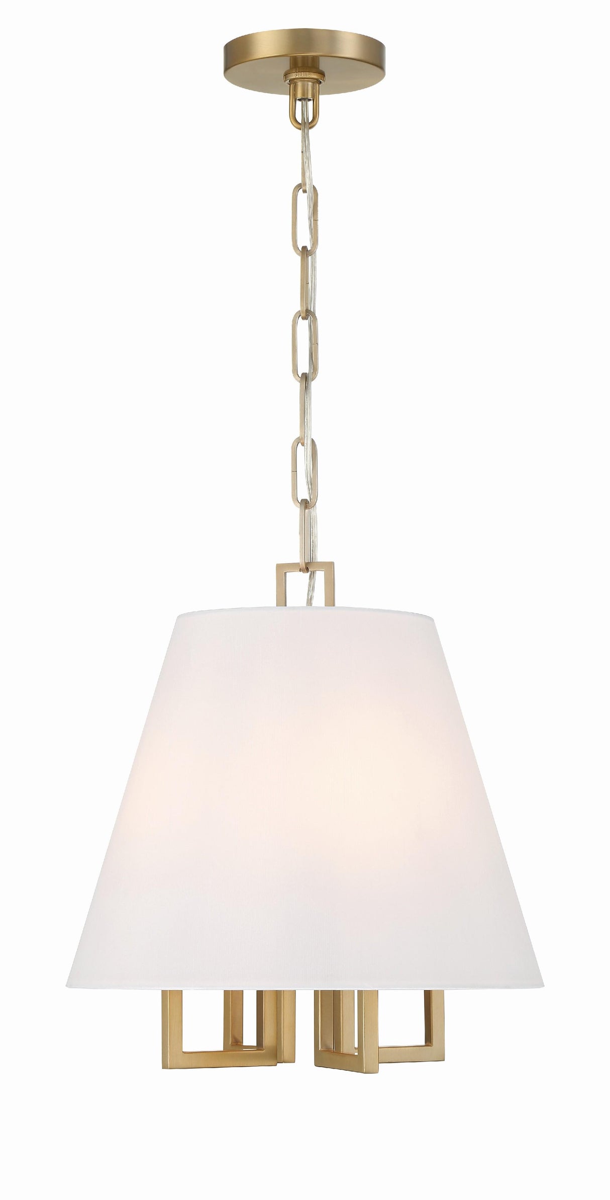 Crystorama Libby Langdon Westwood 4 Light Vibrant Gold Pendant