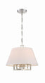 Crystorama Libby Langdon Westwood 5 Light Polished Nickel Pendant