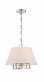 Crystorama Libby Langdon Westwood 5 Light Polished Nickel Pendant