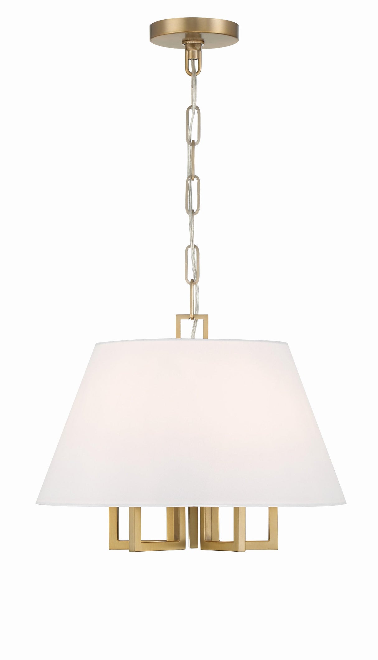 Crystorama Libby Langdon Westwood 5 Light Vibrant Gold Pendant