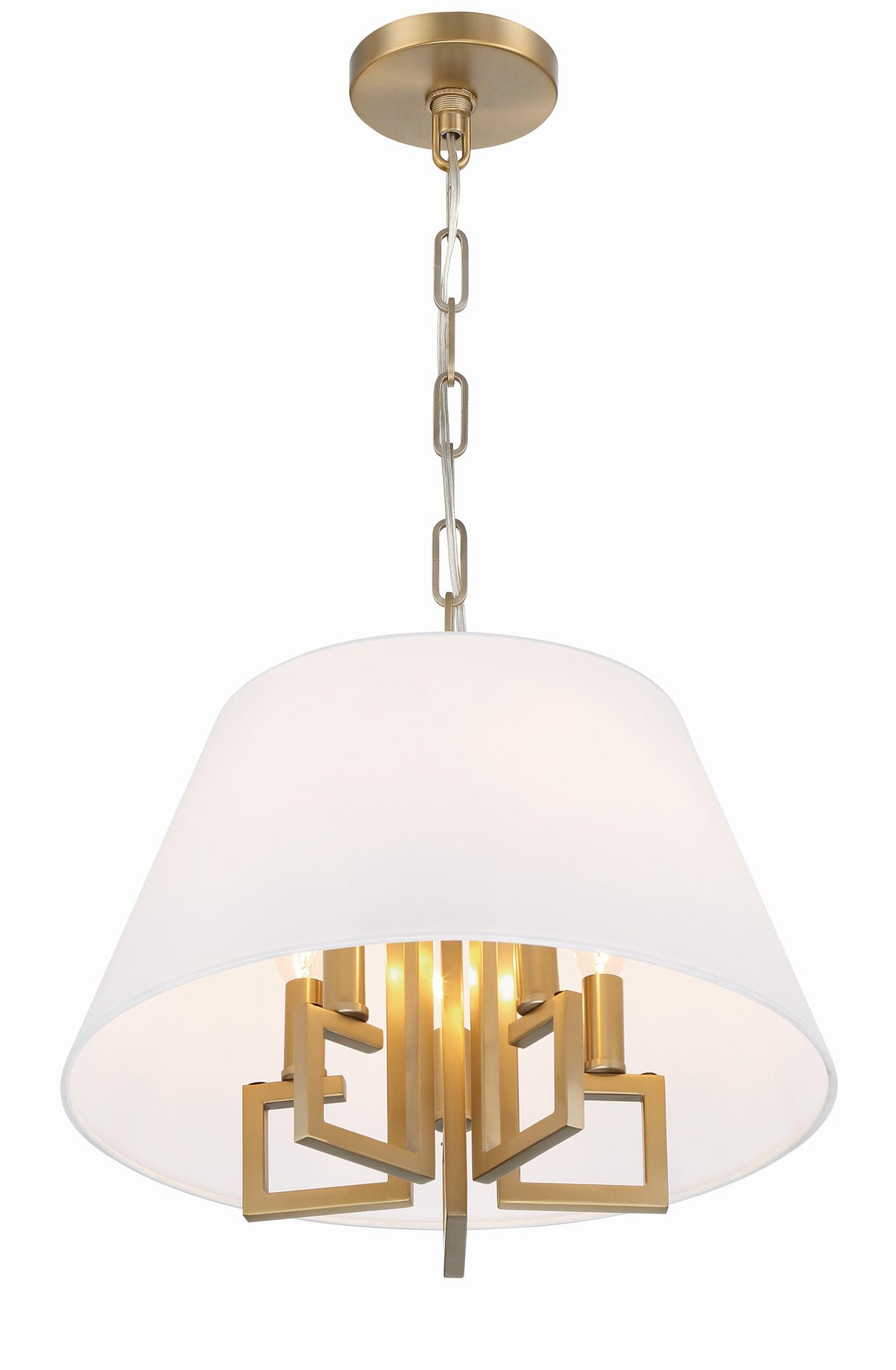 Crystorama Libby Langdon Westwood 5 Light Vibrant Gold Pendant