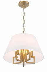 Crystorama Libby Langdon Westwood 5 Light Vibrant Gold Pendant