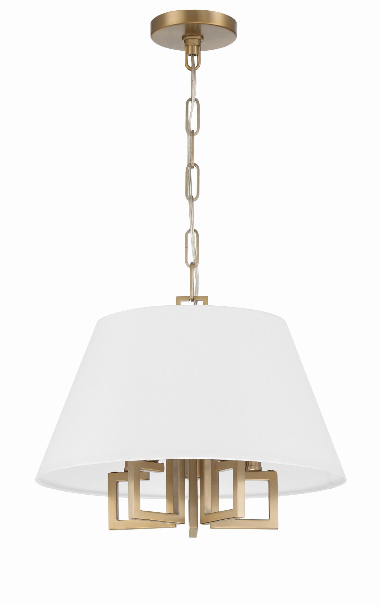 Crystorama Libby Langdon Westwood 5 Light Vibrant Gold Pendant