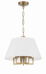 Crystorama Libby Langdon Westwood 5 Light Vibrant Gold Pendant