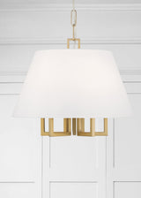 Crystorama Libby Langdon Westwood 5 Light Vibrant Gold Pendant