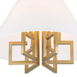 Crystorama Libby Langdon Westwood 6 Light Vibrant Gold Chandelier