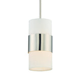 Crystorama Libby Langdon Grayson 1 Light Polished Nickel Mini Pendant