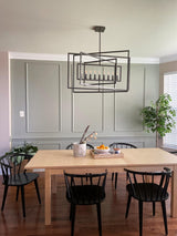 Crystorama Capri 9 Light Raw Steel Chandelier