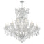 Crystorama Maria Theresa 25 Light Spectra Crystal Polished Chrome Chandelier