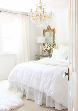 Crystorama Filmore 6 Light Hand Cut Crystal Antique Gold Chandelier