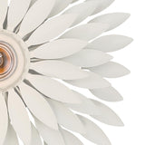 Crystorama Broche 1 Light Matte White Sconce