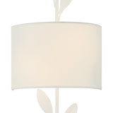 Crystorama Broche 2 Light Matte White Sconce