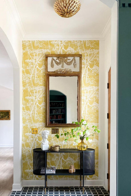 Crystorama Broche 4 Light Antique Gold Semi Flush Mount