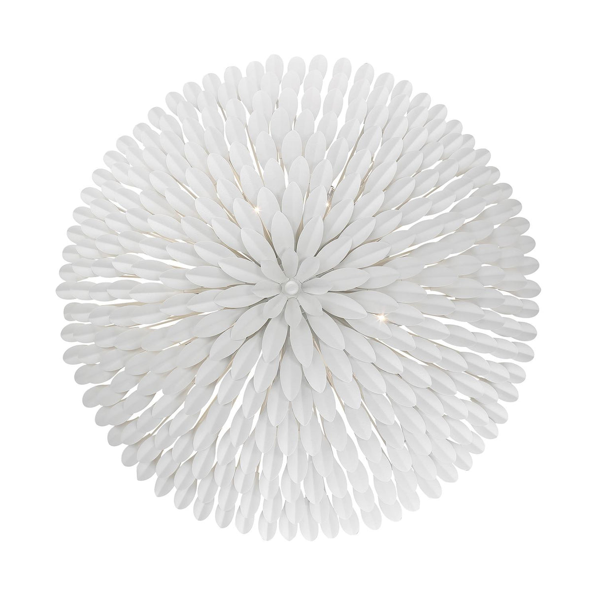 Crystorama Broche 8 Light Matte White Chandelier