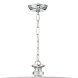 Crystorama Hampton 8 Light Drum Shade Polished Chrome Chandelier