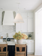 Crystorama Broche 4 Light Matte White Pendant